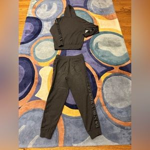 Porsche Design joggers plus hoodie sweater.